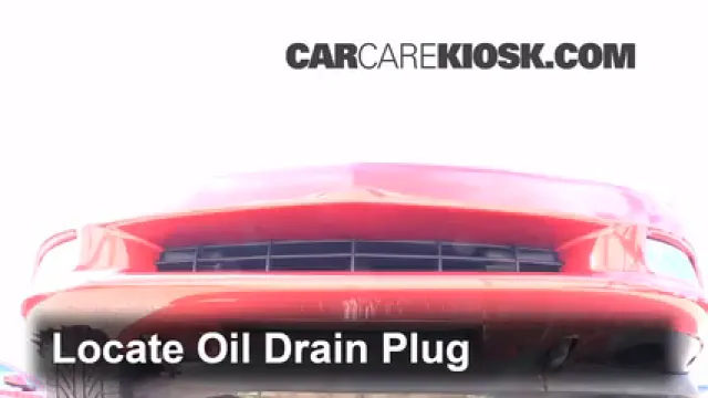 2006 Chevrolet Corvette 6.0L V8 Convertible Aceite Cambiar aceite y filtro de aceite